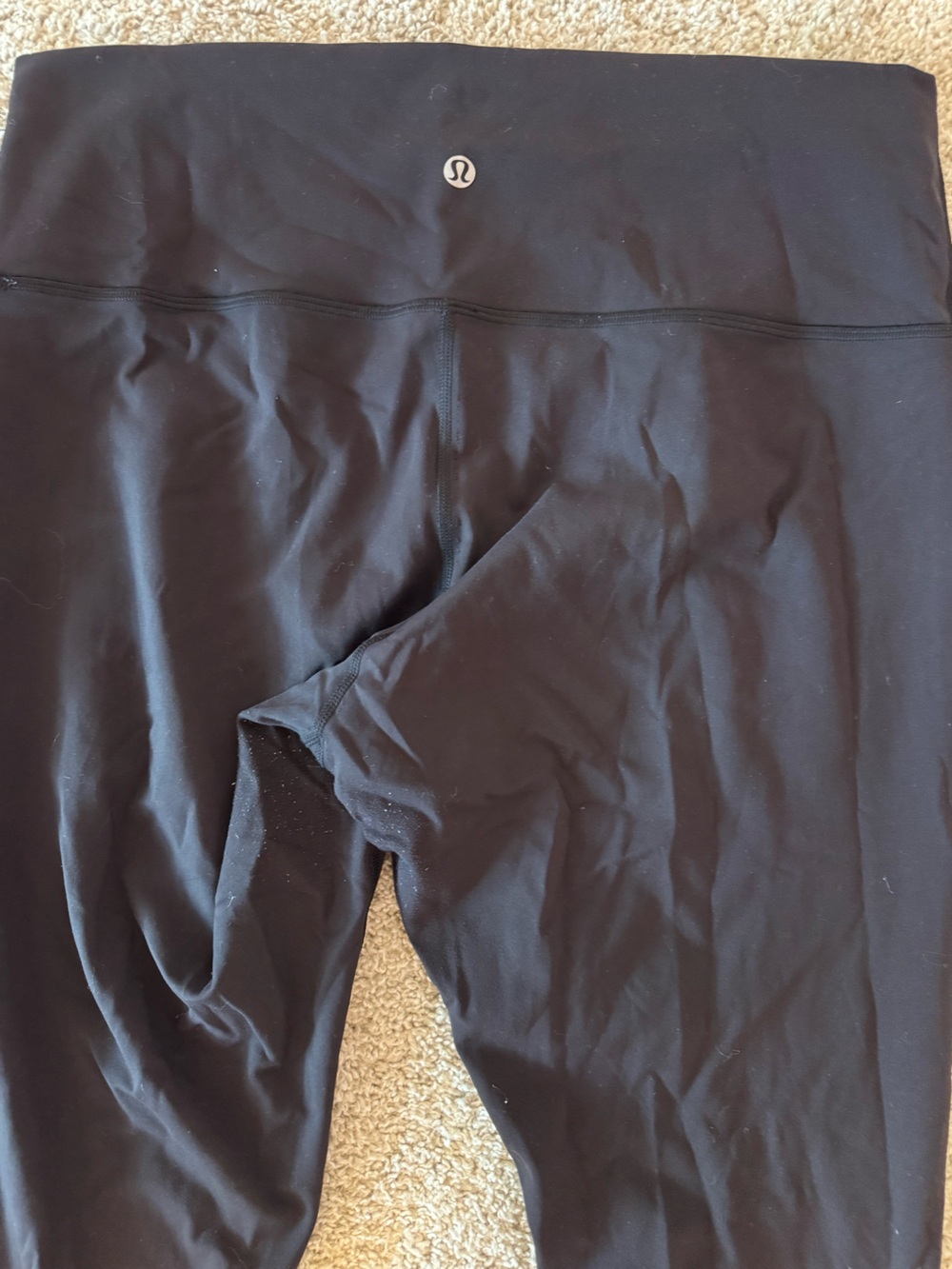 Lululemon Cropped Leggings Size 14 - Picture 3 of 5